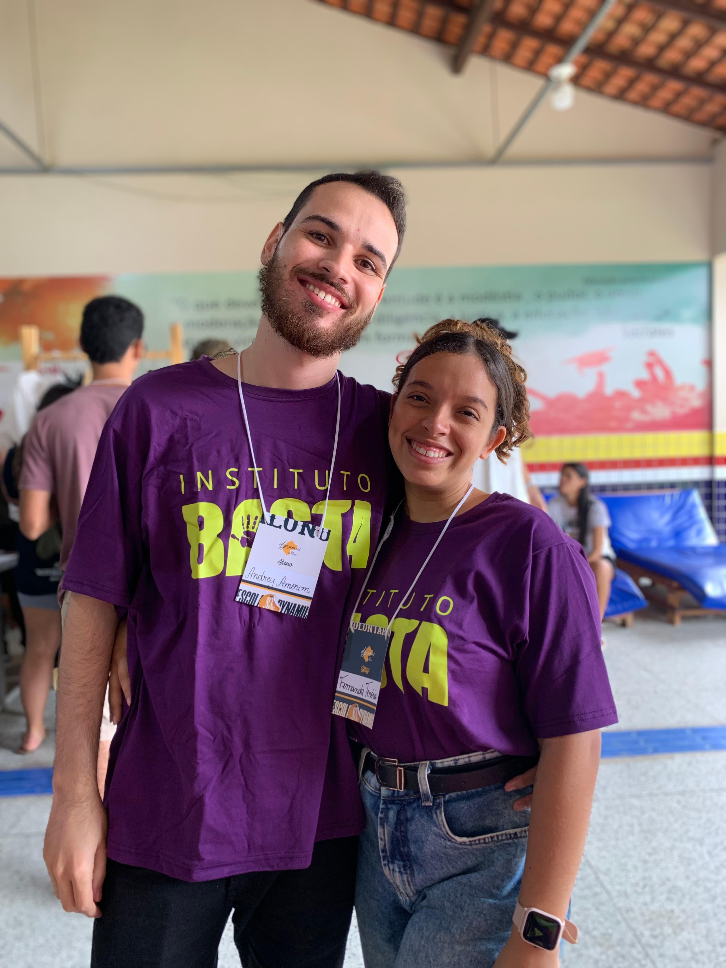 Imagem do casal fundador da Dialogando Mais.